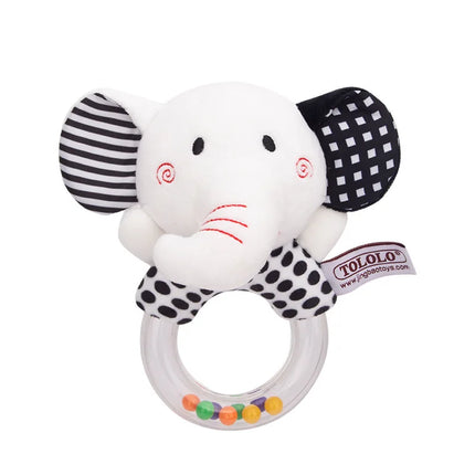 Rattles Animal Giraffe Baby Soft Stuffed Doll Teether Doll Cute Kids Infant Baby Teething Toys For Newborn Sensory Plush Toys
