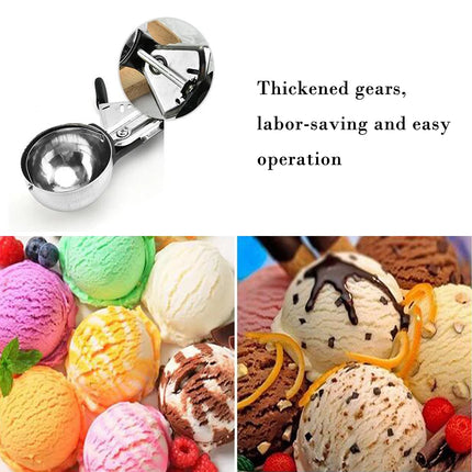 Stainless Steel Ice Cream Scoop, Ice Ball Maker, Watermelon Spoon, Icecream, Yogurt, Cookie Dough, Meat Fruit, Kitchen Tools