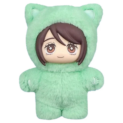 @@BANDAI Jujutsu Kaisen 2 Cat Ear Plushie Series Blind Box Anime Figure - Mystery Room Decoration Collection Kids Gift