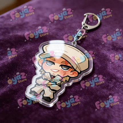 Anime Gachiakuta Enjin Riyo Rudo Zanka Jabber Keychain Accessories Bag Keyrings Jewelry Manga Fans Gifts