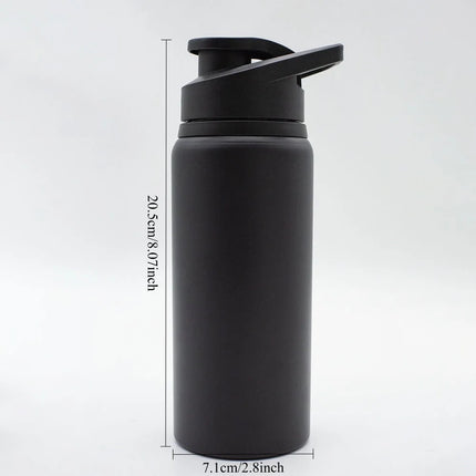 Metal Portable Water Bottle Leakproof Reusable Outdoor Sports Cup for Cycling Hiking Gym Halloween Gift Christmas Gift Travel