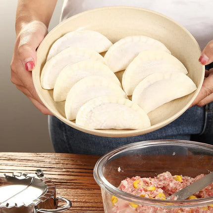 Stainless Steel Dumplings Tool Dumpling Mold Household Manual Press  Kitchen Pastry Baking Dumpling Maker Accessories