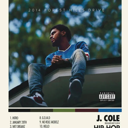 Popular Hip Hop Singer Album Covers Posters and Prints Canvas Printing Modern Wall Art Picture for Bedroom Home Decor Fans Gifts