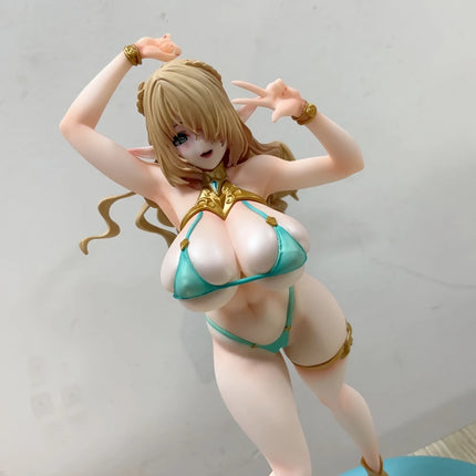 25CM Vertex Elf Village 8t 5rd Kukuru Cecil Mama Tiana Bathing Suit Bunny girl figure PVC Anime Model Action Adult Doll toy gift