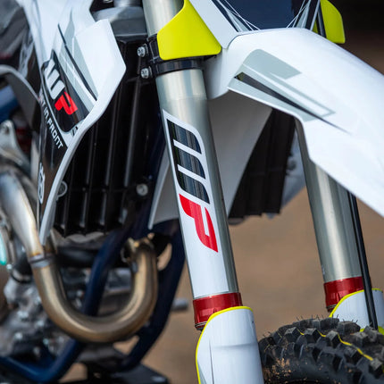 Motorcycle Front Fork Stickers Motocross Waterproof Fork Decal for Showa KYB WP Shocks Cool Vinyl Durable Suspension Decals
