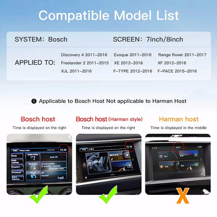 Android Auto Wireless Carplay For Land Rover/Jaguar/Range Rover/Evoque/Discovery 2012-2018 Multimedia Navigation Car Player