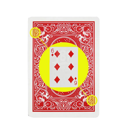 Secret Marked Poker Cards See Through Playing Cards Magic Toys simple but unexpected Magic Tricks Magic Poker magic props buy on