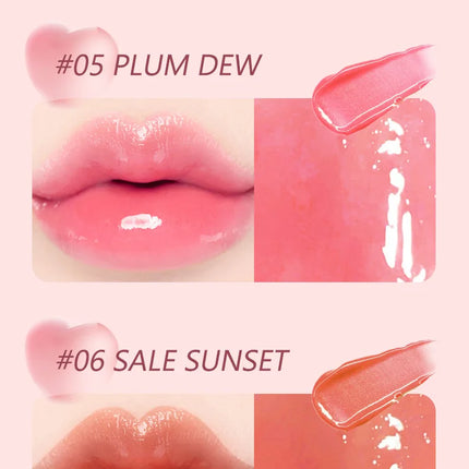 Mirror Lip Color Set, Moisturizing Lip Gloss Gift Box, A Cute Gift for Others