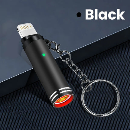 Lightning Mobile Cigarette Lighter Adapter Air Blowing Cigarette Lighter Phone OTG Power Supply Portable Mini Cigarette Lighting