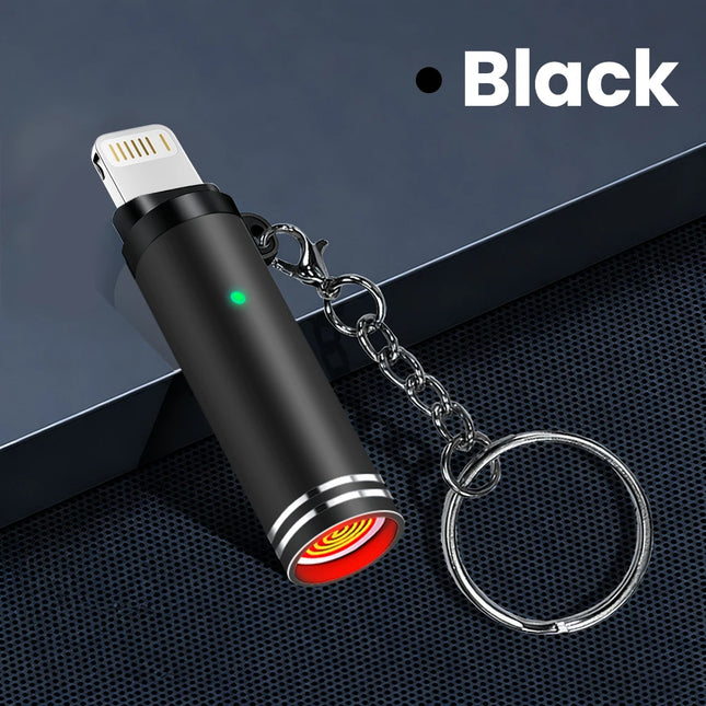 Lightning Mobile Cigarette Lighter Adapter Air Blowing Cigarette Lighter Phone OTG Power Supply Portable Mini Cigarette Lighting