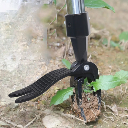 Standing Weeding Puller Metal Weed Puller Head Garden Lawn Root Remover Weeder Manual Vertical Weeding Digging Grass Shovel New