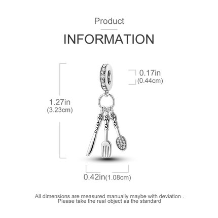 925 Silver Color Star Moon Heart Safety Chain CZ Beads Angle Wing Pendant Fit Bangle Charms Bracelet DIY Women Original Jewelry