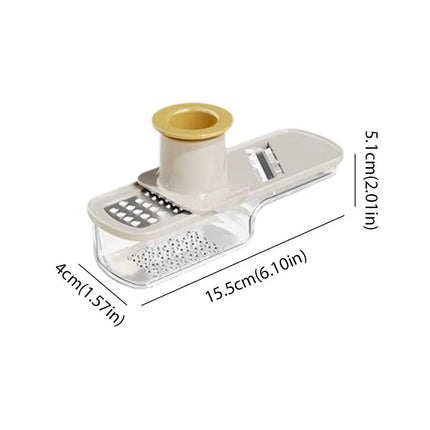3-in-1 Multifunctional Ginger Garlic Grinder Home Kitchen Slicer All Grinder Potato Shred Cutter Utensil For Kitchen 2025 New