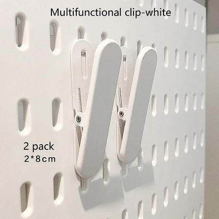 Peg board Wall Accessories Wall Organizer Mounting Display Diy Pegboard Kit Tool Storage Panel Board Rack Bathroom Kitchen