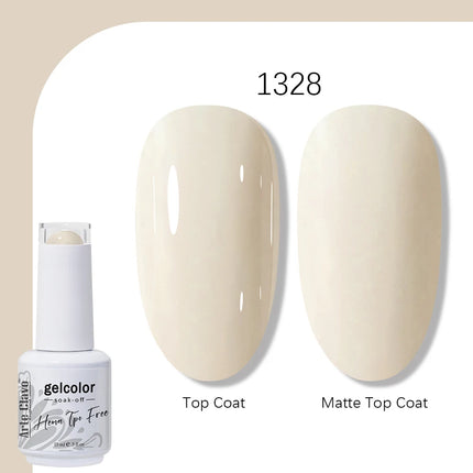 Arte Clavo TPO FREE HEMA FREE Gel Nail Polish UV Multi Use Semi Permanent Soak Off Autumn Winter Nail Art Hybrid Varnish 15ml