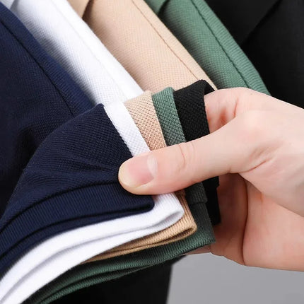 100% cotton short sleeve polo shirt, summer high-end fashion designer brand, warhorse embroidered T-shirt, casual Paul men's wear.