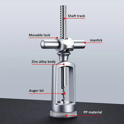 Multi Functional Red Wine Bottle Opener Manual Creative Tool Zinc Alloy Bottle Opener Household Simple Wine Stopper