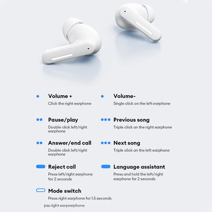 Choice Lenovo LE209 Gaming Headset Wireless Bluetooth 6.0 Sports Headset 35H Battery Life Waterproof Business Earbuds with Mic