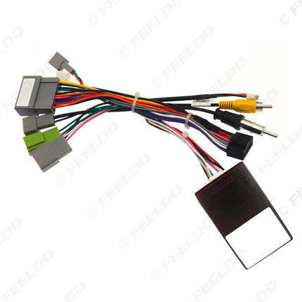 For Suzuki Baleno Solio S-presso Car 16pin Power Cord Wiring Harness Adapter for Head Unit Installation - Universal Fit