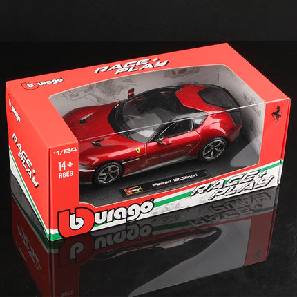 Bburago 1:24 Ferrari 12Cilindri Alloy Car Model Supercar Diecast Vehicles Static Toy Collection