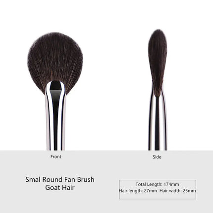 1pc High end Animal Hair Detail Eyeshadow Makeup brushes Highlight Make up brushes Eye Shadow Conceal Ebony Handle pencil beauty