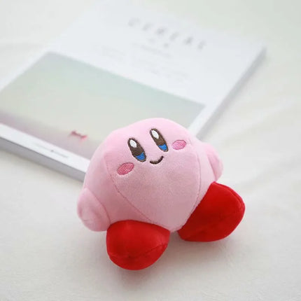 Anime Games Kirby Peripheral Plush Doll Funny Nap Pillow Soft Pet Cat Nest Kawaii Stuffed Toy Pet Bed Decora Cute Gift For Kids