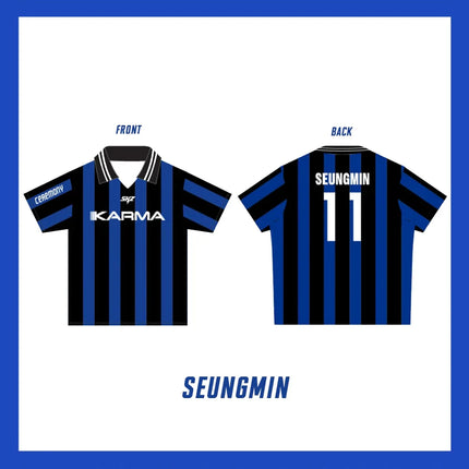 Stay KARMA Album Fans Jersey Support Shirts FELIX BANGCHAN HYUNJIN Streetwear Loose Clothes Tshirt Short Sleeve Tops T-shirt