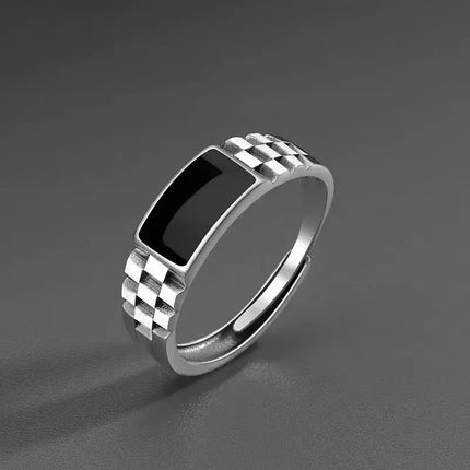 925 Sterling Silver Wavy Line Open Rings for Women Ladies Elegant Luxury Silver Color Jewelry Accessories Wholesale Jewellery