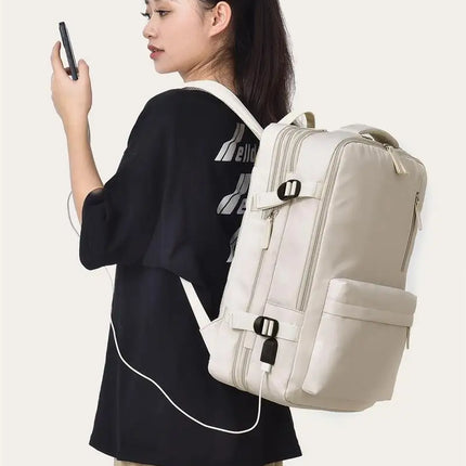 Travel Backpack 46x30x20 Cabin Waterproof Y2k Bags Carryon For Laptop 15.6 Inch High Quality Ryanair With USB Charging Sports