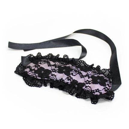 Sex Toys For Couples Multi Colors Eye Covers Erotic Bondage Tied Ribbon Role Play Accessories Handcuffs For Women Lace Eyemask