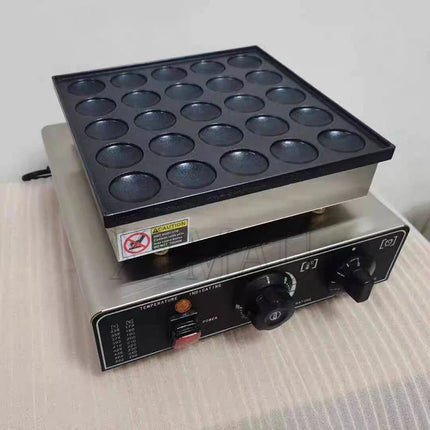110V 220V Muffin Pancake Baker, 900W Commercial Electric Nonstick Waffle Maker Machine