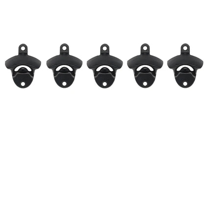 5pcs/10pcs Bottle Opener Wall Mounted Rustic Beer Opener Set Vintage with Mounting Screws for Kitchen Cafe Bars