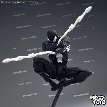 In Stock Mess Toys Spider Man Symbiote Black Suit Neighbor Spiderman Messtoys Scarlet Spider Anime Action Figure Gifts Toys