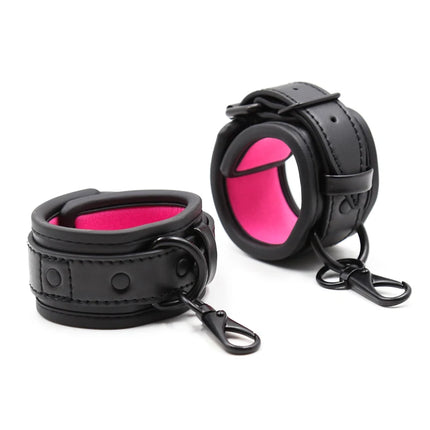 No Vibrators For Women Erotic Handcuffs Ankle Cuffs Collar BDSM Bondage Restraints Slave Sex Toys For Couple Women Adult Games