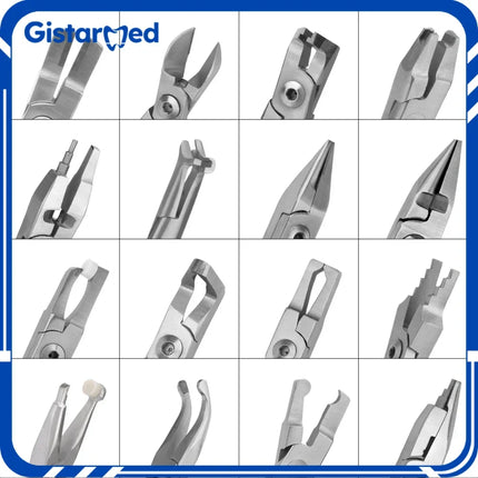 Dental Orthodontic Pliers Distal End Cutter Plier Tooth Extraction Rongeur TC Head Dentist Surgery instrument Product Tool