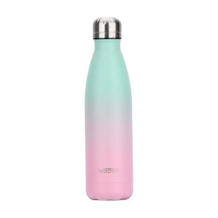 500ml Stainless Steel Water Bottle Insulated Vacuum Flask Double Wall Thermal Cup Keep Cold Hot Sports Kettle Gift for Friends