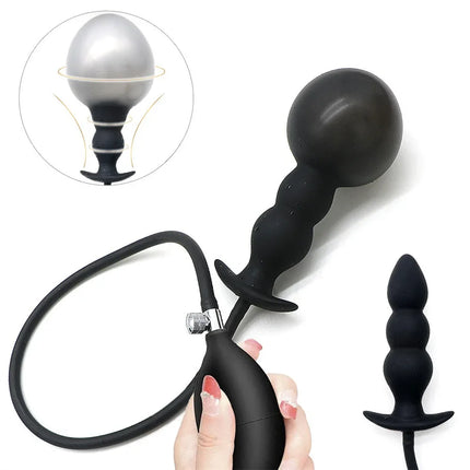 Adult Toys G spot Expansion Stimulate Sex Tool Inflatable Anal Butt Plug Dilator Big Dildo Insertion Male Prostate Toy Massager