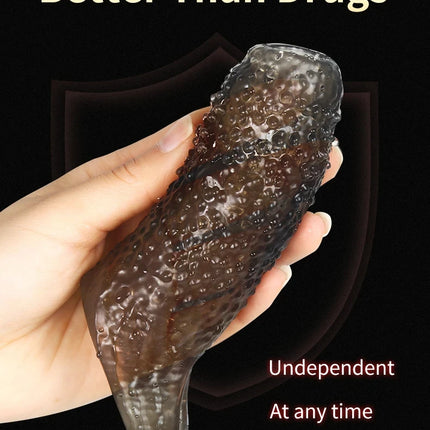 Delay Ejaculation Penis Sleeve Extender Sex Delay Penis Extension Anal Plug Sex Toys For Men No Vibrator For Women Sex Products