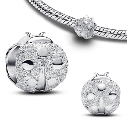 2026 New Original 925 Sterling Silver Key Butterfly Heart-shaped Bead Pendant fit Women's DIY Bracelets Necklaces Jewelry Gifts