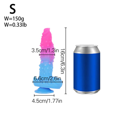 Silicone Soft Big Large Monster Dildo Penis Thick Small Can Strap on Anal Alien Dildo Suction Cup Dildos Sex Toys for Women Men