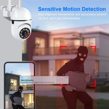 8MP Wifi Camera Wireless IP Surveillance Camera Video Monitor Night Vision Human Tracking Two-Way Audio Smart Home Baby Monitor