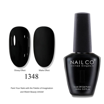 NAILCO 15ml Brown Nails Art Red Color Gel Nail Polish Semi-permanent UV Gel Polish Coffee Manicure Chocolate Hybrid Nail Varnish