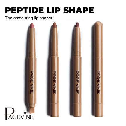 Blogger Recommended Lip Liner Brand Long-lasting Velvet Matte Beginner-friendly Sexy Double-ended Silky Peptide Nude Lip Liner