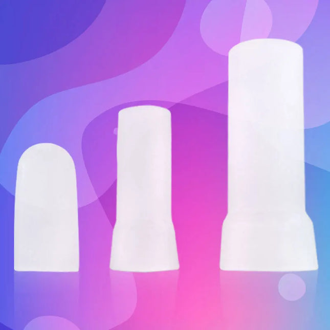 Male Sex Toys, S/M/L Silicone Sleeves for Vacuum Cup Extender Pump Penis Clamping Kit for Penis Enlargement/Stretcher Replacement