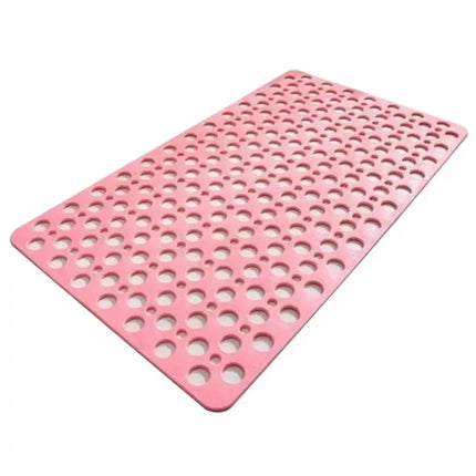 Non Slip Bath Mat & Shower Mat with Suction Cups & Drain Holes Soft Machine Washable Non Slip Bathtub mat Shower Mats for Inside