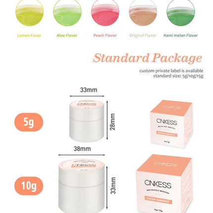 CNK  brand 5G 10G 15G eyelash extension gel cream safety makeup remover inventory, eyelash glue removal cream factory wholesale