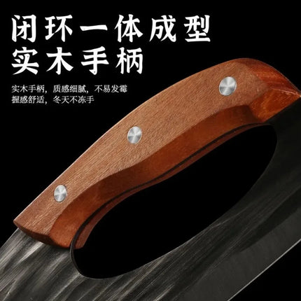 New Arrival Labor-saving Knife 50Cr15mov Forged Kitchen Knife Lady Kitchen Tools Household Safe Cooking Knife Easy Cut Cleaver