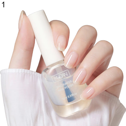 16 Colors Water-Based Nail Polish Set 10ml Nude Red Pink Peel-Off Air-Dry Nail Art Polish Kit Manicure No Need Lamp
