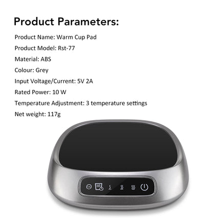 USB Cup Warmer Coffee Smart Constant Temperature Electric Mug Heating Pad Warm Milk Plate Home Office Tea Water Heater Coaster