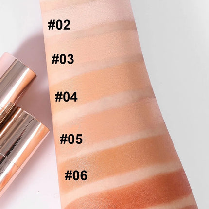 Double-head Face Bronzer Contour Stick Cream Makeup Light Dark Shadow Lasting Concealer Facial Brighten Contouring With Brush